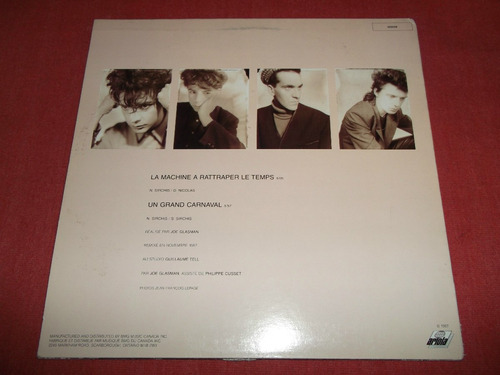 Indochine - La Machine Rattraper Maxi Lp Canada 1987 Mdisk (Usado)