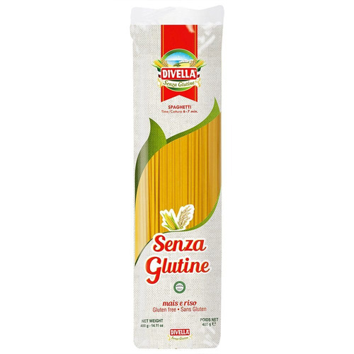 Imagem 1 de 1 de Macarrão Italiano Spaguetti sem Glúten Divella 400g