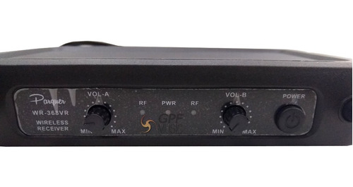 Imagen 8 de 9 de Microfono Inalambrico Vhf Doble Mano Parquer Wr-368vr