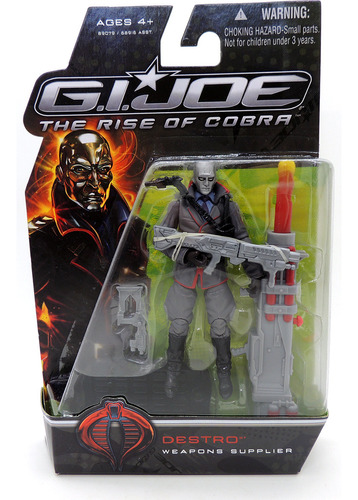 Figura G.i. Joe Rise Of Cobra. Destro Weapons Supplier