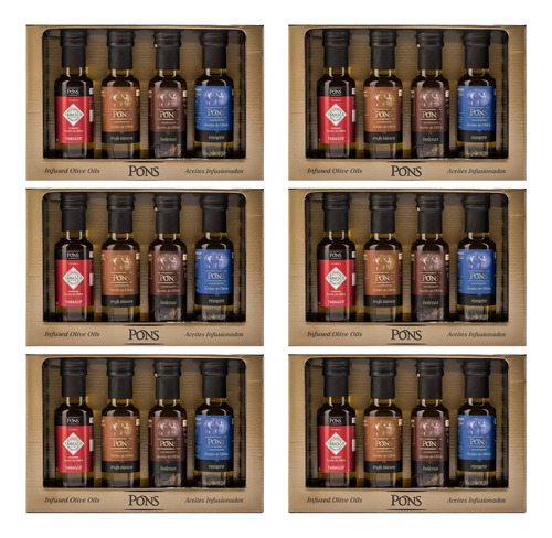 Aceite Oliva Trufa Tabasco Romero Boletus 125ml Pack X6