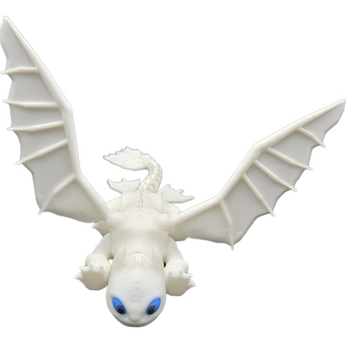 Muñeco De Furia Luminosa (toothless) Articulado De 23 Cm