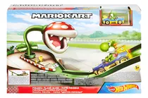 Comprar Hot Wheels Mario Kart Circuito Pistas Rampa Piraña + Yoshi
