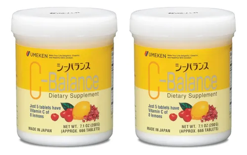 Umeken C-balance - Vitamina C De Alta Potencia, Masticable,