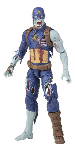 Marvel Legends What If Zombie Capitán América Figura Hasbro