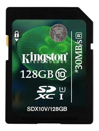 Memoria Sd 128gb Kingston Sdx10v/128gb