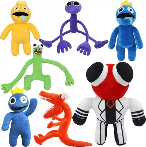 Boneco Blue Babão Rainbow Friends Jogo Roblox Azul Pelúcia