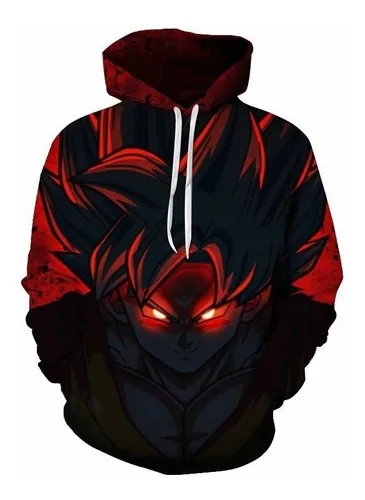 Sudadera Negra Dragon Ball MercadoLibre