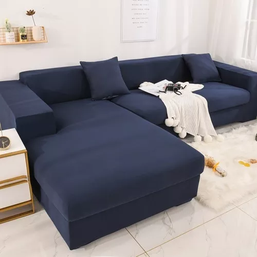 X-ZBS Funda de sofá Cubiertas para sofá elástico en Forma de L Funda de sofá sofá de Esquina en Forma de L Debe Comprar Dos 