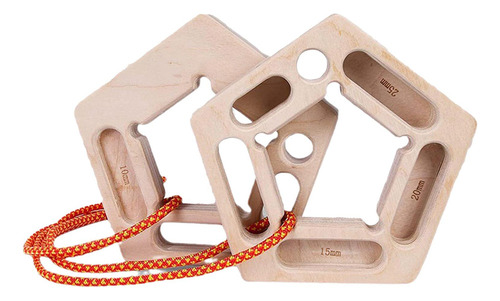Hangboard Escalada En Roca Sostiene Fortalecedor De Dedos