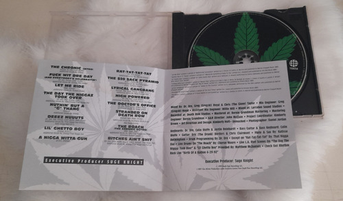 Cd Original Do Álbum Clássico The Chronic Do Dr. Dre Edição Limitada