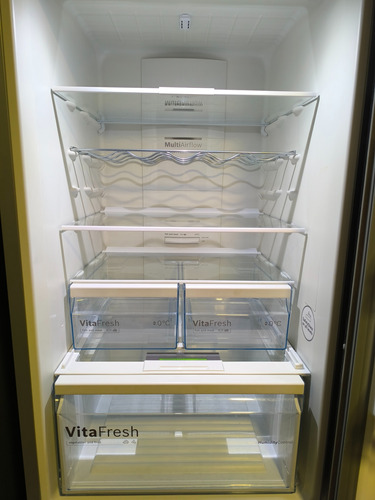 Refrigerador Nevera Bosch Serie 4 Stainless Steel Freezer