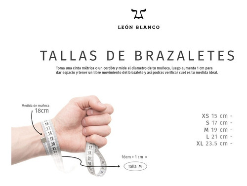 Brazalete León Semicaucho Negro Lsc-nn-sc-1