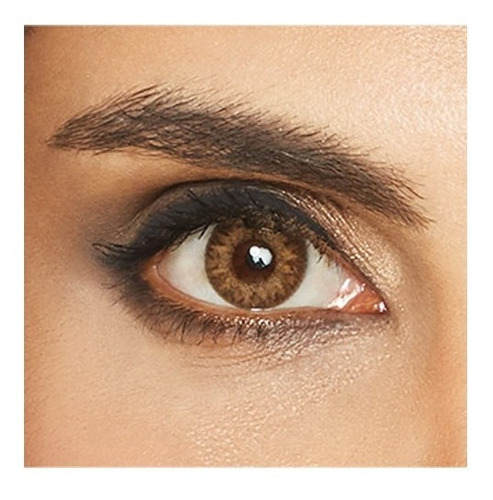 Lunare Lentes Contacto Color Trikolor Liquido 60ml Estuche Color Hazel - Miel