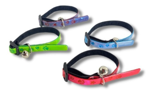 Imagen 2 de 5 de Collar Cascabel Para Mascotas Ajustable