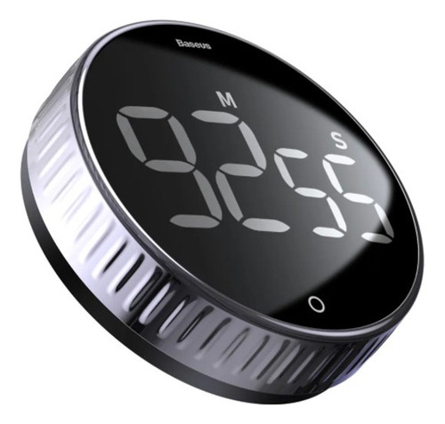 Timer De Cozinha Baseus Magnético Cronômetro Rotatório
