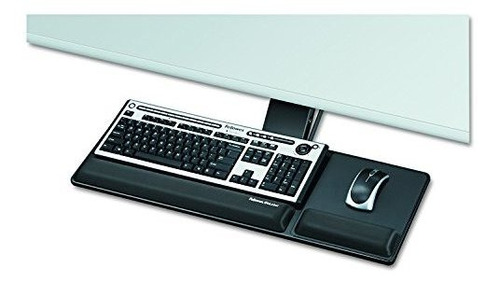 Fellowes Designer Suites Compact Keyboard Bandeja, Negro (**