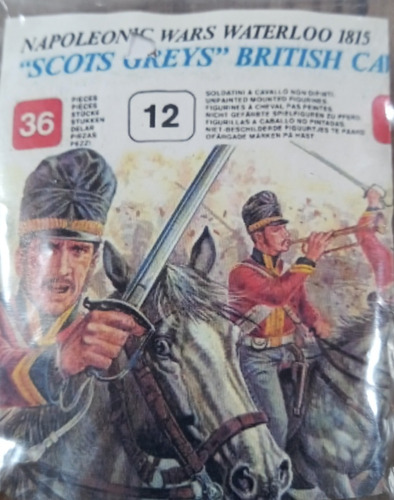Caballeria Escocesa 1/72 Esci Waterloo 1815
