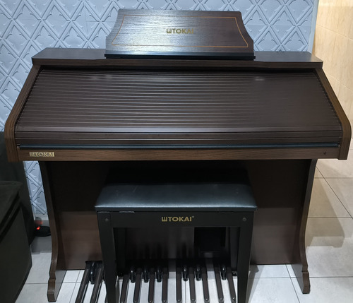 Órgão Eletrônico Tokai T1 Litúrgico Drawbar Marrom Bivolt (Usado)