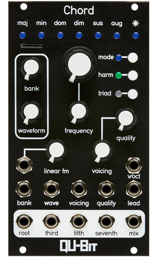 Qu-bit Chord V2 Oscilador Polifónico Módulo Eurorack