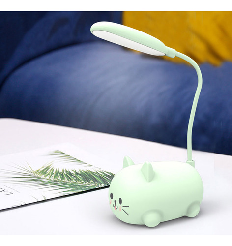 Lámpara De Escritorio Led Plegable Con Carga Usb, Mini Luz N