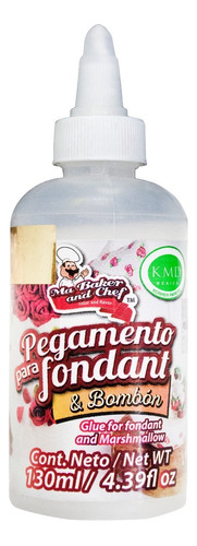 Pegamento Para Fondant 130 Ml Comestible Ma Baker