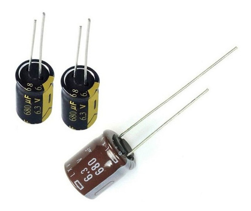 Condensador Capacitor 680uf X 6.3v T/madre/video, Etc