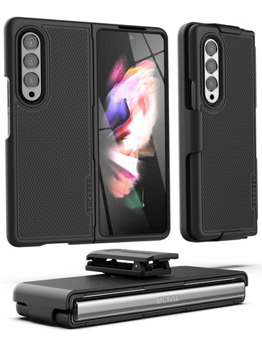 Carcasa Duraclip Para Galaxy Z Fold-3 Belt Clip Case, Slim F