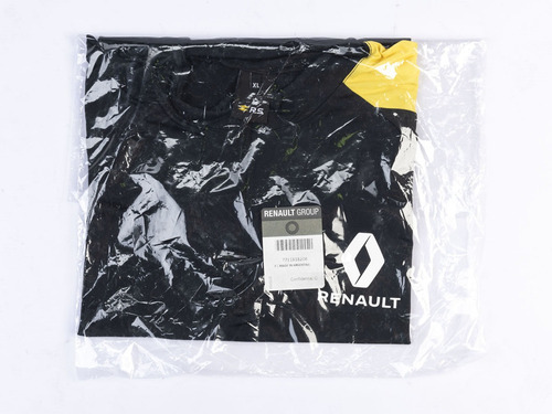 Imagen 9 de 9 de Chomba Rs Manga Amarilla T:xl Boutique Renault