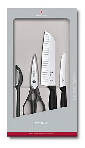 Juego De Cocina Clasico Suizo De 4 Piezas Victorinox Con Cuc