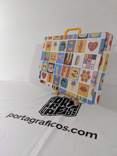 Imagen 2 de 3 de Portaplanos Marca: Portagráficos Mod. Stiker-1 / Tabloide