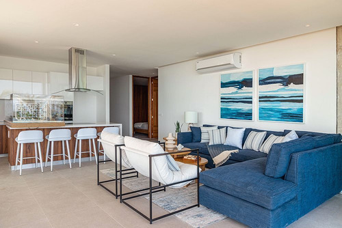 Departamento En Venta 1rec + Estudio|a Pie De Playa Bucerias!!! Ab