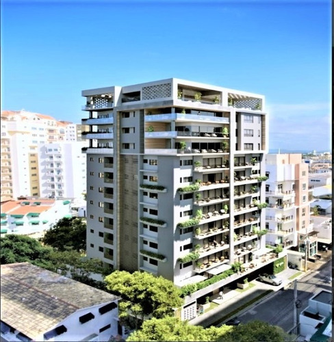 Imagen 4 de 6 de Serralles 2da Con Terraza 1hab 2baños 1parqueo + Locker