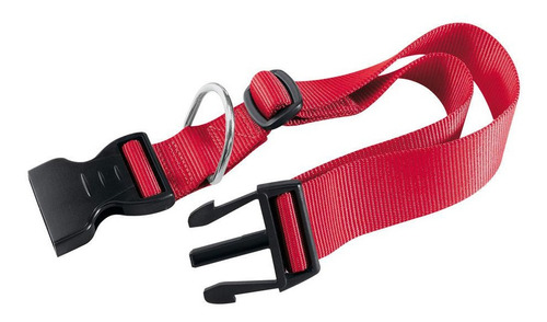 Collar Nylon Perro Ferplast Club C10x25 Rojo