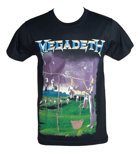 Megadeth Youthanasia Remera Dave Mustaine