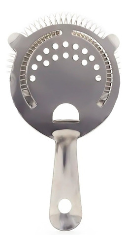 Imagem 3 de 4 de Coador Strainer De Gelo Profissional Aço Inox Barman Bebidas