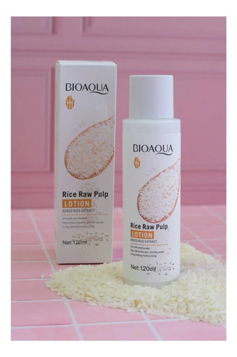 Tónico Facial De Arroz Bioaqua 120ml Todo Tipo De Piel