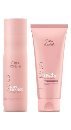 Wella Blonde Recharge  Dúo Shampoo 250 Ml + Conditioner 200