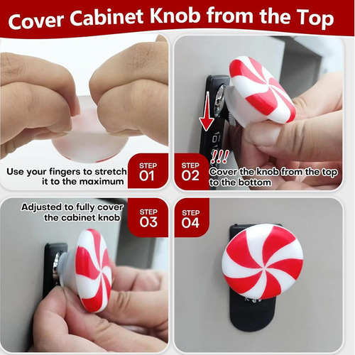 Guantes Navideños Con Manija De Puerta Para Decoración De Ar