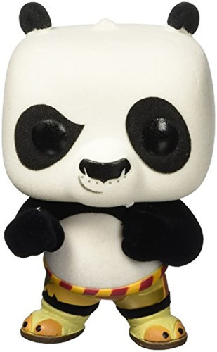 Ee Exclusiva Kung Fu Panda Flocked Po Pop Figura De Vinilo