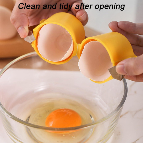 Yo 3 Nuevo Abridor De Cáscaras De Huevo Para Huevos Crudos