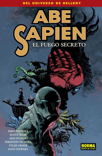 Abe Sapien 7. El Fuego Secreto, De Vários Autores. Editorial Norma Editorial, S.a., Tapa Blanda En Español