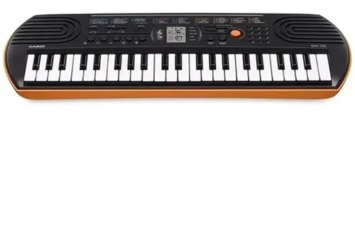 Teclado Musical Casio Sa76 Com Visor Lcd 44 Teclas