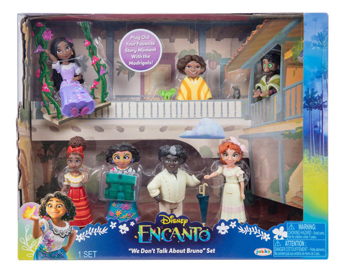 Encanto - No Hablamos De Bruno - Set 7 Figuras Casa Madrigal