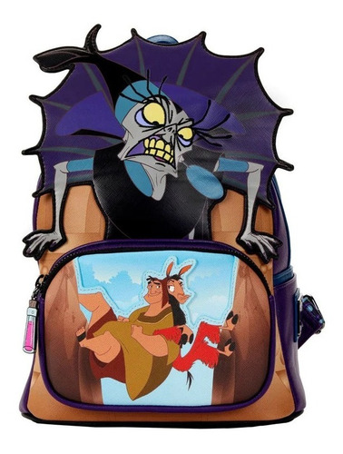 Loungefly Disney Eng Villains Scene Yzma Mini Backpack Color Violeta