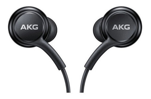 Audifonos Samsung Akg Tipo C S20 S21 Note 20 Color Negro