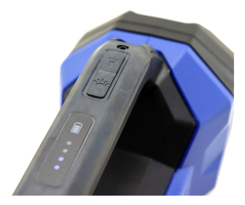 Lanterna Tatica Holofote 1000 Lumens Bateria De Alta Duração Cor da lanterna Preto e azul Cor da luz Branca