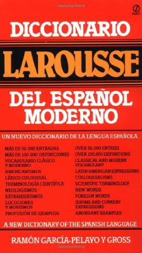 Libro: Diccionario Larousse Del Español Moderno (spanish Edi