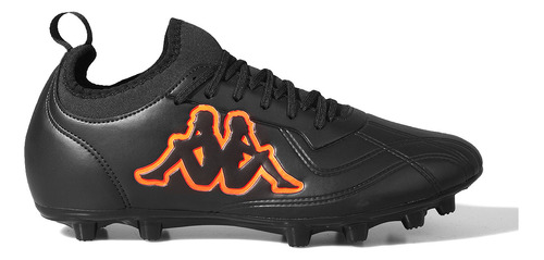 Botines Campo Kappa Veloce Fg Negro Naranja Hombre