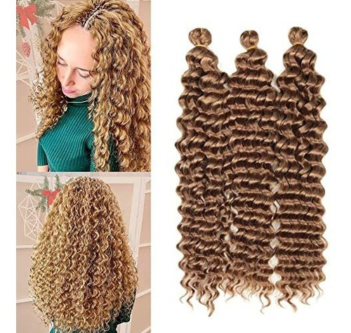 Profundo Twist Crochet Pelo 5 Paquetes 22 Inch Ocean Ywxcs